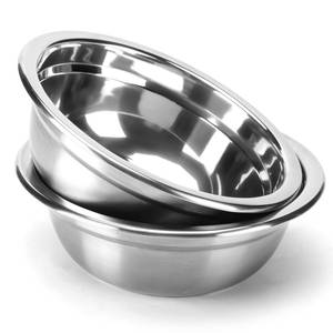 lot 18409 image: COMESOON 2 Pack 7.2 Stainless Steel Dog Bowls 50oz Thickened Durable Replacement Dog Food Bowls for Food and Water, Fit for COMESOON Bowl Stand DB-B01DB-B03