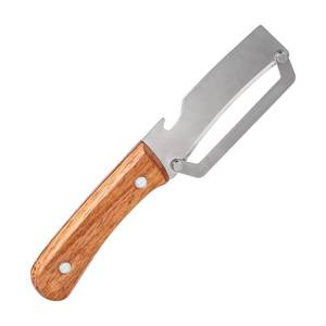 lot 18490 image: Multi-Functional Kitchen Vegetable Peeler Ergonomic Handle, with Bottle Opener, stainless steel pota to peelers,papaya shredder,kiwi peeler,Suitable for Fruits, Sugar Cane, Pumpkin(1Pcs)