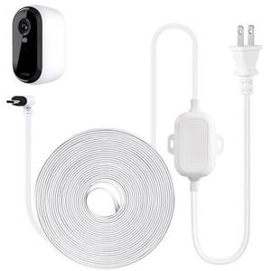lot 18493 image: ALERTCAM 25ft Power Cable for Arlo Essential 2K Outdoor Security Camera (2nd Generation), Weatherproof Power Cord for Continuous Power Supply, Ideal for Outdoor Use, White