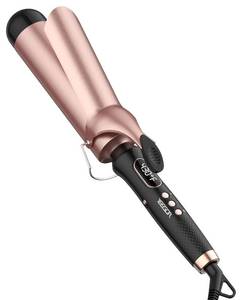 lot 19710 image: YEEGOR 2 inch Extra Large Curling Iron,Long Barrel Culing Wannd,100-240V Dual Voltage Hair Curler for Big Wave Curls,12 Temps