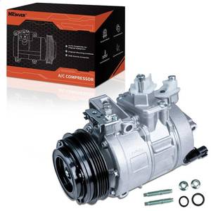 lot 19776 image: Air Conditioning Compressor & AC Clutch 2015-2018 Fit for F-ord Edge 2.0L 2013-2017 Fit for F-ord Fusion 2.0L AC Compressor