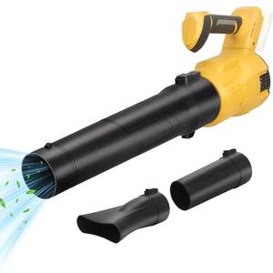 lot 19781 image: Cordless Leaf Blower for 20V Battery,Handheld Blowers with 3 Speed,Max 600 CFM200 MPH Turbo Boost Mode,2 Nozzle, Leaf Blower Cordless for Lawn Care,Yard and Snow Blowing(Tool only)