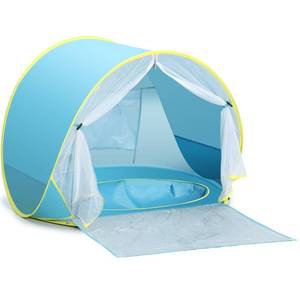 lot 20148 image: Senodeer Baby Beach Tent, Pop Up Play Tent for Infants, UV Protection Sun Shelter for Toddlers, Infant Portable Sun Shade