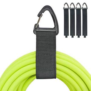 lot 20162 image: ZTSXLLIM Extension Cord Holder Organizer(4 Pack L), Extension Cord Hanger for Garage Organization and Storage, 16-Inch Heavy Duty Storage Straps, Garage Gadgets for Men