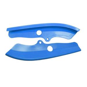 lot 20181 image: RAGBUSCLE Front Bumper Lip Splitter Protector, Front Bumper Spoilers Protector Bumper Corner Edge Guard, Compatible with Dodge Challenger RT Scat Pack SRT 392 392 Hemi Scat Pack Shaker RT GT, Blue