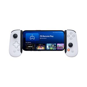 lot 20204 image: BACKBONE One Mobile Gaming Controller for iPhone 14 & Older (PlayStation Edition) Lightning - 2nd Gen - Phone Controller, Play Xbox, PlayStation & More (With 3 Months of Apple Arcade Access)