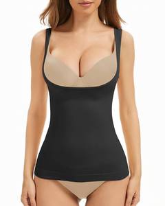 lot 20215 image: Ysabeloom Open Bust Shapewear Tummy Control Tank Tops for Women Compression Tank Tops Shapewear Cami Shaper Camisole (3XL)