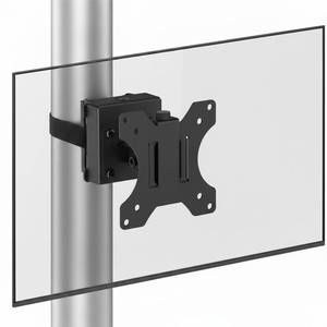lot 20242 image: CondoMounts ZeboZap 13��32 TVs  Outdoor Swivel TV Mount Fits Pillars & Poles, No Drill Gazebo & Pergola TV Mount, VESA 100x100, Holds 18 lbs