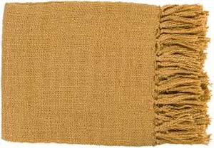 lot 4417 image: Woven Jute Throw Blanket with Fringe 4x5