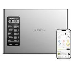 lot 18391 image: Ultrean Nutriscale curve Pro Digital Kitchen Scale with Nutritional Display