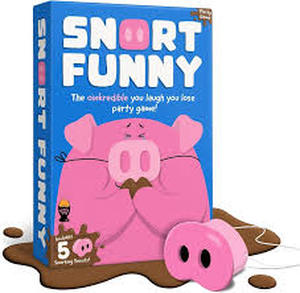 lot 19756 image: Snort Funny Party Game Complete Set with 5 Squeaking Snouts