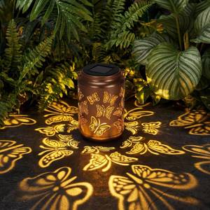 lot 1210 image: Edenseelake Butterfly Solar Lanterns Outdoor Waterproof, Mothers Day Garden Decor Gifts for Mom, Women, Grandma, Outdoor Hanging Lantern for Patio, Porch, Yard, Pathway