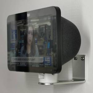 lot 2134 image: ATOPHK Wall Mount Stand for Ech_ooo Show 8 (3rd Gen, 2023 Release) (2nd Gen, 2021 Release), Aviation Aluminum 360 Swivel & Tilt Stand, Magnetic Non-Slip Design, Silver
