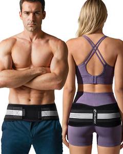 lot 2145 image: FALCOFIT SI Belt for Men and Women �� Sacroiliac Pelvic Support for Lower Back, Hip, and Sciatica Pain Relief �� Adjustable Lumbar Brace for Pelvic Stability, Widened Design (Medium)