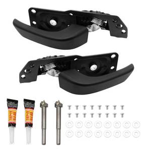 lot 3290 image: Interior Door Handle Kit FrontRear LeftRight PassengerDiver Side, Compatible With 07-14 Chevy Silverado Tahoe Suburban Avalanche, GMC Sierra Yukon, Cadillac Escalade, Replaces# 20833602, 20833606