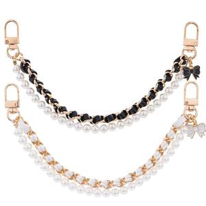 lot 4014 image: LuneClat 2pcs Bag Chain Charms for Handbag Purse - Gold Ocean Starfish Conch Pendant Chains, Decorative Bag Accessories for Tote Wallet Crossbody Shoulder Bags, Trendy Gifts for Women