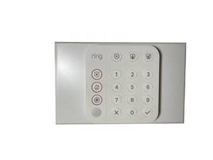 lot 4049 image: Wall Mounting Plate (Extra Wide) for Ring Alarm Keypad - 3D Printed (Keypad Not Included)