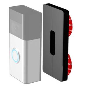 lot 4057 image: Mars Outpost No-Drill Mount for Video Battery Doorbell Plus Wired Video Doorbell Pro Plus Sticky Mount Battery Doorbell Pro and 1, 2, 3, 3 Plus, 4, 2nd Gen Adhesive Mounting Plate (Regular Size)