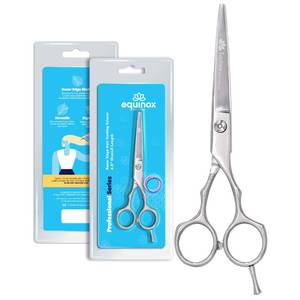 lot 4473 image: Equinox Barber & Salon Styling Series, Barber Hair Cutting ScissorsShears, 6.0 Overall Length