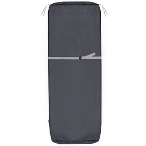 lot 4490 image: NettyPro Outdoor Patio Lounge Chair Cushion Covers with Zipper and Tie, Water Repellent UV Resistant, 80 x 26 x 3 Inch, Replacement Cover Only, Grey