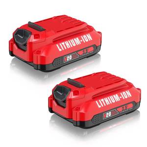lot 6049 image: Bonacell Upgraded 2Pack 3500mAh Replacement for Craftsman 20V Battery, Compatible with Craftsman V20 Lithium Ion Battery CMCB202-2 CMCB201 CMCB204 20Volt Battery Series Cordless Power Tools