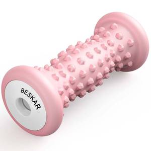 lot 6075 image: BESKAR Foot Massager Roller for Plantar Fasciitis Relief, Portable Feet Roller to Deep Tissue Muscle Massage, Foot Arch and Heel Pain, Reflexology Tool