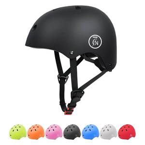 lot 6349 image: 67i Bike Helmet for Adults Scooter Skateboard Helmet Cycling Bicycle Helmets for Men Women Youth Lightweight Adjustable for Multi-Sports Skateboarding with 11 Vents (L, Black)