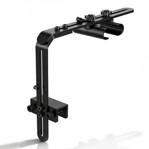lot 6366 image: hygger Universal Aquarium Light Riser, Aluminium Adjustable HeightFront-to-Back Fish Tank Light Stand Mounting Bracket Aquarium Lamp Holder Fits 957 978 999 918 075 016
