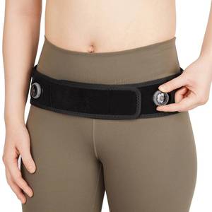 lot 6371 image: JOMECA Knob Adjustable Sacroiliac SI Joint Hip Belt Brace for Women and Men - Compression Pelvic Belt Support for Lower Back, Hip, Sciatica, Pelvic Pain (Medium)