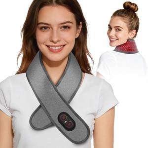 lot 6414 image: Cordless Neck Heating Pad for Pain, Neck Massager with 660nm 850nm Red Light, Neck Heating Pad for Pain Electric, Heated Neck Brace Wrap for Soreness Stiffness Pain Relief