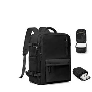 lot 6426 image: VGCUB Large Travel Backpack Bag for Women Men,Carry on Backpack,17 Inch Laptop Business Work Waterproof Backpack with Laptop Compartment,Person Item Flight Approved,Mochila de Viaje,Black Large