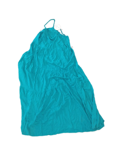 lot 6456 image: ANRABESS Teal Sleeveless Summer Dress Size S