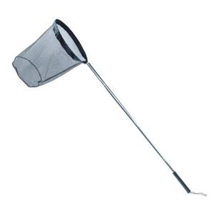 lot 6461 image: Catch net Small Animal Control net with Stainless Steel Splicing Handle Pole for Small Dogs Feral Cats Rabbits Chickens, Ducks Geese Fish Raccoons Poultry catching Wildlife nets (Circle)
