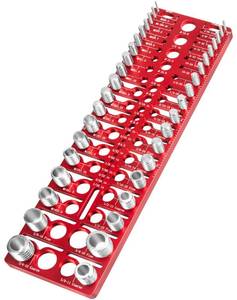 lot 10307 image: 57 Nut and Bolt Thread Checker - Thread Checker Standard and Metric Bolt and Nut Identifier Gauge 21 Standard & 17 Metric & 19 Drill Gauges Thread Gauge Screw Size and Thread Gauge Inch & Metric