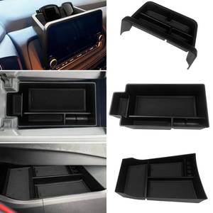 lot 11658 image: Zxiaochun 3PCS Center Console Organizer Compatible with 2021-2025 2026 Nissan Rogue SSVRock Creek Accessories, Dashboard Tray Armrest Storage Box Lower Center Console Tray (Only Fit 8-Inch Screen)