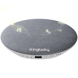 lot 12156 image: Kinglucky Pillow Speaker for Sleeping, Bluetooth Speaker Under Pillow with Built-in Pink Noise White Noise Sound Machine for Sleeping, White Noise Sound Machine with Sleep Pink Noise Music Grey