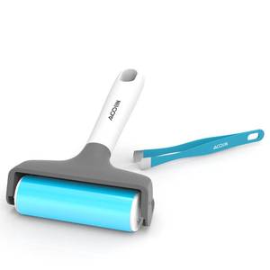 lot 12191 image: AOOIIN Rubber Brayer Roller & Mat Tweezers Remover Tool Set Craft Stamping Brayers for CricutSilhouetteBrother and Printmaking