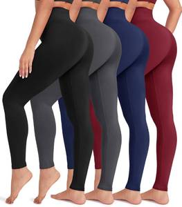 lot 12209 image: VALANDY Creamlush 4 Pack Leggings for Women-High Waisted Ultra Soft Stretchy Yoga Lounge Pants ( Missing One Pair)