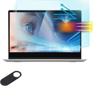 lot 12211 image: Anti-Blue Light & Anti-Glare Screen Protector for 17 1610 Aspect Ratio Laptops (DellASUSLenovoAcerMSILG Gram)  UV Blocking Filter with Blue Light Spectrum Protection  Eye Care Film (not fit 17.3 inch169)