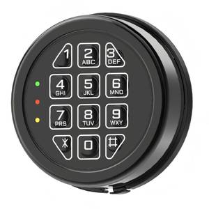 lot 14337 image: Electronic Safe Lock Replacement Keypad with Solenoid Lock, Gun Safe Lock with Programmable Electronic Keypad, Lock Fits High Security Safe Box and Security Cabinet