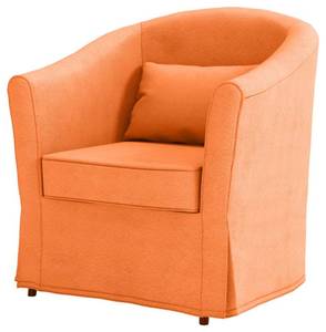 lot 14394 image: Dense Cotton Ektorp Tullsta Chair Cover Replacement Fits IKEA Tullsta Armchair Sofa Slipcover. Cover Only (Orange)