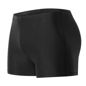 lot 14405 image: Xioker Men Swimsuits Jammer for Swimming,Swim Jammer Men Square Legs UPF50 ,Trunks with Drawstring(Black S)