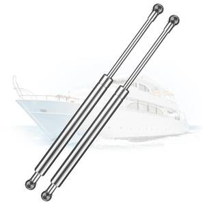 lot 14414 image: ARANA 15 inch 20lb Stainless Steel Gas Struts Spring Prop, 2 Pcs C16-15064 Gas Shock 15 Lift Support Marine Gas Struts for Boat Locker Camper Shell Rear Window Leer Topper Canopy Cover
