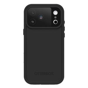 lot 18069 image: OtterBox iPhone 17 Pro Max FR� Series Waterproof Case - Black - Waterproof iPhone Case up to 2 Meters, IP68, Phone Case for SwimmingSnorkeling