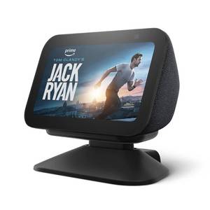 lot 18083 image: Echo Show 5 (3rd Gen) Adjustable Stand with USB-C Charging Port  Charcoal