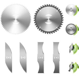 lot 18132 image: Cokacot 6 Inch Weed Wacker Blade, 6PCS Electric Powered Weed Eater Replacement Blades, Metal Blade Weed Eater, Cordless Brush Cutter Blade Heads
