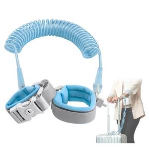 lot 18134 image: Cable Luggage Lock, Retractable Cable Lock Anti-Theft Travel Locks for Suitcase with Wrist Strap for Suitcases, Backpacks, and Carry-On Bags, Blue