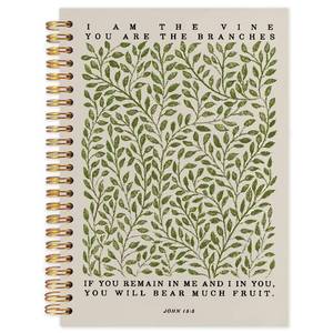 lot 18138 image: Likjad Christian Spiral Notebook Journal 5.5x8.3, William Morris Botanical Bible Scripture Journals for Writing, Religious Christian Gifts for Women, Bible Verse Hardcover Notebooks for Note Taking
