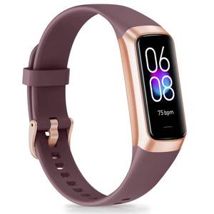 lot 18447 image: Bakoor Fitness Tracker, Fitness Watch with 247 Heart Rate Blood Oxygen Sleep Monitor, 1.10 AMOLED HD Touch Color Screen Step Counter, Activity Trackers Pedometer Health Smart Watch for Women Men