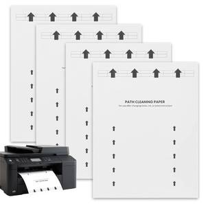 lot 18448 image: Printer Cleaning Sheets 15-Pack-��Removes Ink, Dust, Dirt & Debris��8.5 x 11 Inches,Thickened Design,Durable&Easy to Clean,Compatible with Laser &Inkjet Printers,Copiers,Fax Machines,Scanners (White)